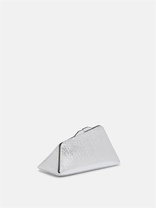 Oversized clutch ''8.30PM'' silver The Attico | 236WAH01L070002